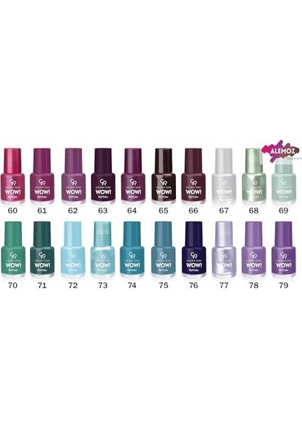 Golden Rose Wow Nail Color NO:101 - Oje fiyatları