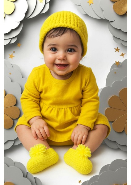 Bebek Örgü Ayakkabı