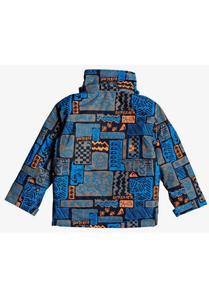Little Mission Kids Erkek Çocuk Mavi Snowboard Ceketi modelleri