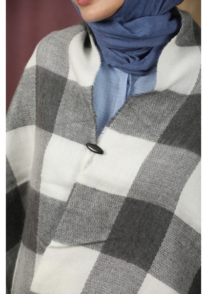 Çift Taraflı Çizgili Kışlık Omuz Şalı fiyatları