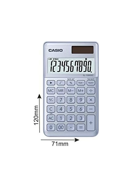 SL-1000SC-BU 10 Hane Mavi Hesap Makinesi fiyatları