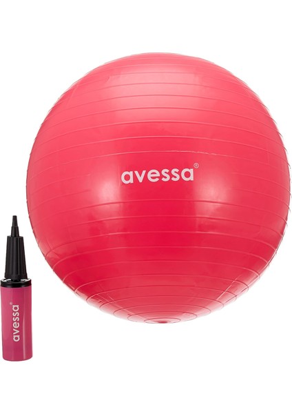 Avessa 55 cm Pompalı Pilates Topu