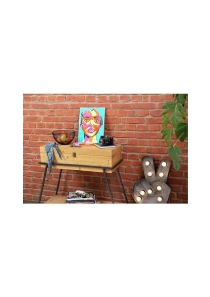 5000 Akrilik Markör Geniş - Beyaz Siyah Sarı Turuncu Pembe - Akrilik Markörler 5'li Paket (Neon) - 5-10 mm Kesik Uçlu modelleri