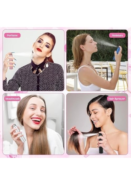 Bolivia's Mini Sprey Şişesi, Premium Kalite 5'li Set, Sızıntı Önleyici Tasarım, Seyahat ve Günlük Kullanım Için Ideal, Parfüm ve Sıvı Ürünler Için Yeniden Doldurulabilir Sprey Şişeleri modelleri