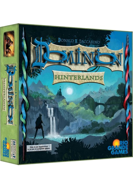 Grande Games Hakimiyet: Hinterlands 2. Baskı Genişletme - Yaş 14+, 2-6 Oyuncu, 30 Dakika (RIO623)