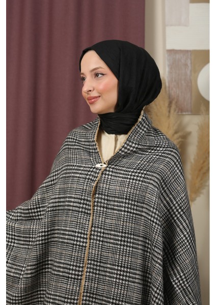 Çift Taraflı Ekose Kışlık Omuz Şalı indirimleri