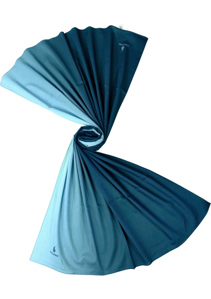 Mısırlı Eşarpları Degrade Organik Pamuk Şal 75X190 cm fırsatları