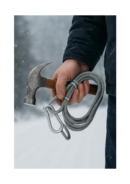 Çelik Çekme Halatı, 3,5 Metre, 6‑8 mm Kalınlık, Izoleli, Dayanıklı Araç Kurtarma Halatı, Oto Yük Çekme Halatı, Güvenli ve Uzun Ömürlü Kullanım fiyatları