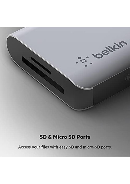 7'si 1 Arada Çok Bağlantı Noktalı USB C Hub (4k Hdmı, Usb-C, 2 x USB A, 3,5 mm Ses, Sd 3.0 Yuvası Için Micro-Sd 3.0 Ile)), AVC009BTSGY fiyatları