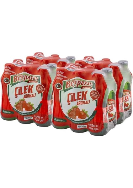 Beypazarı Çilekli Maden Suyu (24X200ML)