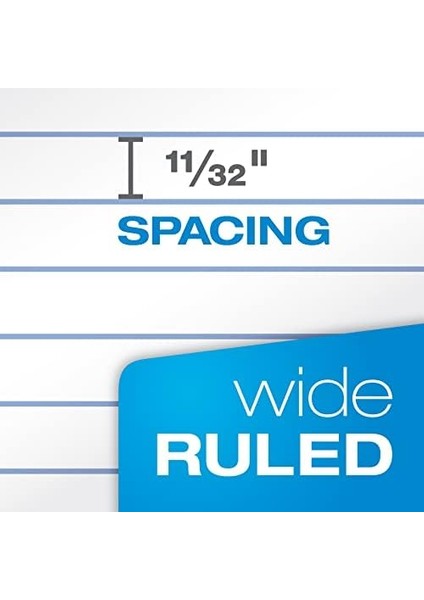 Spiral Defter - 6'lı Set, Geniş Çizgili modelleri