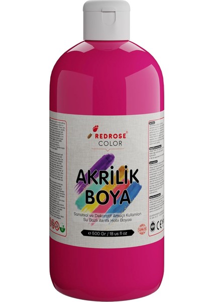 Rose Fuşya Akrilik 500 gr
