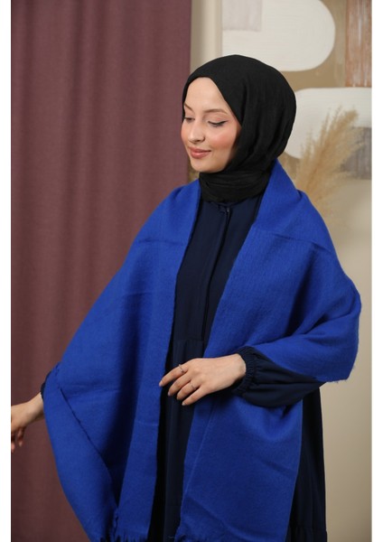 Çift Taraflı Düz Renk Kışlık Omuz Şalı fiyatları