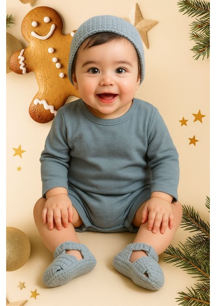 Bebek Örgü Ayakkabı