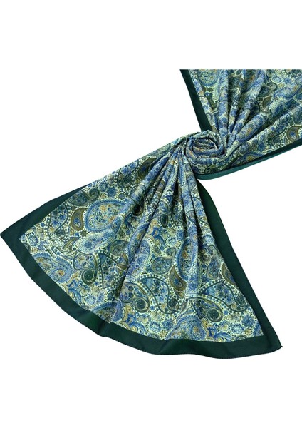 Vav Ipek Soft Pamuklu Etnik Desenli Şal 75X190 cm