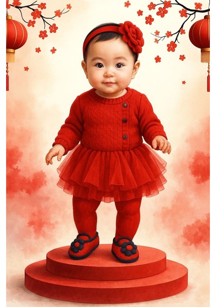 Bebek Örgü Ayakkabı