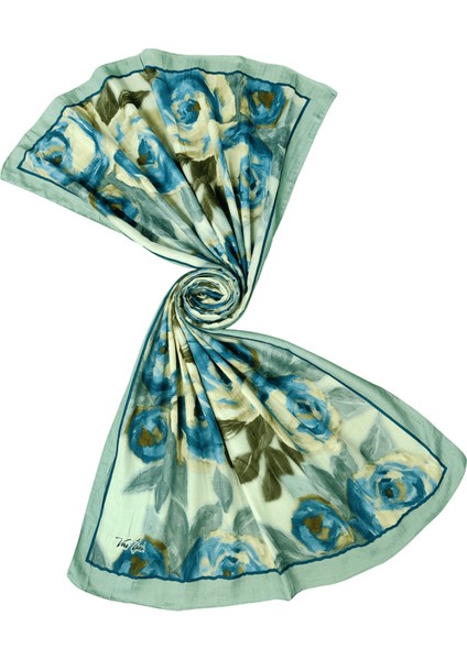 Vav Ipek Bambu Kraş Pamuk Şal – Gül Desenli, Yumuşak ve Nefes Alabilen Şal fiyatları