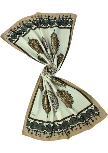 Işıl Ipek Soft Pamuklu Etnik Desenli Şal 75X190 cm fırsatları