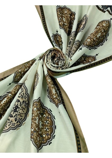 Işıl Ipek Soft Pamuklu Etnik Desenli Şal 75X190 cm indirimleri