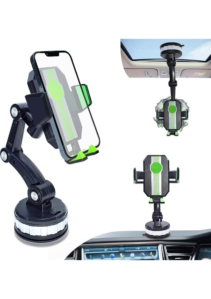 Araç Telefonu Tutacağı,, Telefon, Güçlü Telefon Tutacağı, Araç Montajı, Kamyon Için Evrensel Araç Telefonu Tutacağı, Gösterge Panosuna Monte Edilebilir, 14 13 12 Pro Max