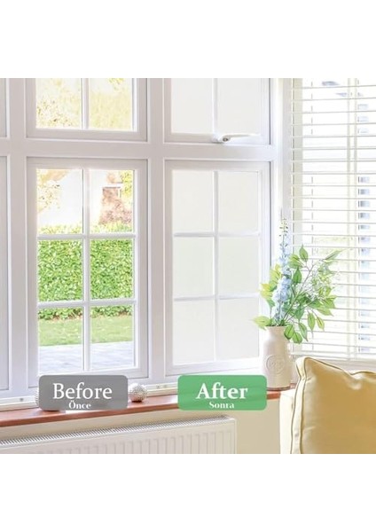 Beyaz Buzlu Cam, Tekrar Kullanılabilir Kapı Kaplamaları, Isı Kontrolü, Uv Engelleyici, Statik Yapışan,, Ev, Ofis fiyatları