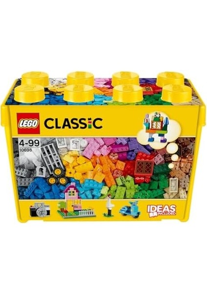 Büyük Boy Yaratıcı Yapım Kutusu 10698-4 Yaş ve Üzeri Çocuklar Için Yaratıcı Oyuncak Yapım Seti (790 Parça) modelleri