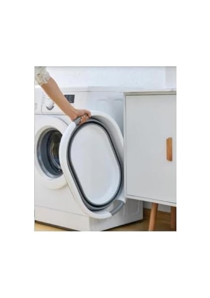 Kapısı Katlanabilir Silikon Akordiyon Çamaşır Sepeti Sele 27 L (27 Litre) fiyatları