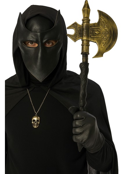 Halloween Cadılar Bayramı Çubuklu Eskitme Balta 65 cm Parti Aksesuarı