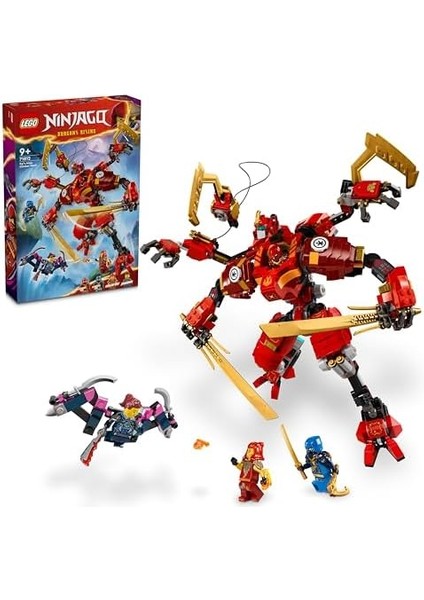 Kai’nin Tırmanma 71812 – 9 Yaş ve Üzeri Kız ve Erkek Çocuklar Için 4 Minifigürü Içeren Yaratıcı Oyuncak Yapım Seti, Çocuklar Için Doğum Günü Hediyesi Fikri (623 Parça) fiyatları