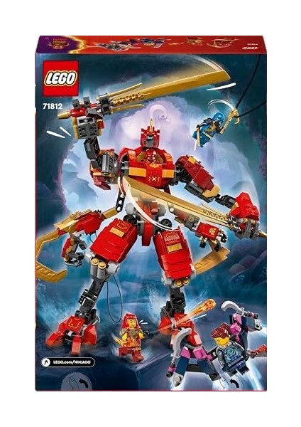 Kai’nin Tırmanma 71812 – 9 Yaş ve Üzeri Kız ve Erkek Çocuklar Için 4 Minifigürü Içeren Yaratıcı Oyuncak Yapım Seti, Çocuklar Için Doğum Günü Hediyesi Fikri (623 Parça) modelleri