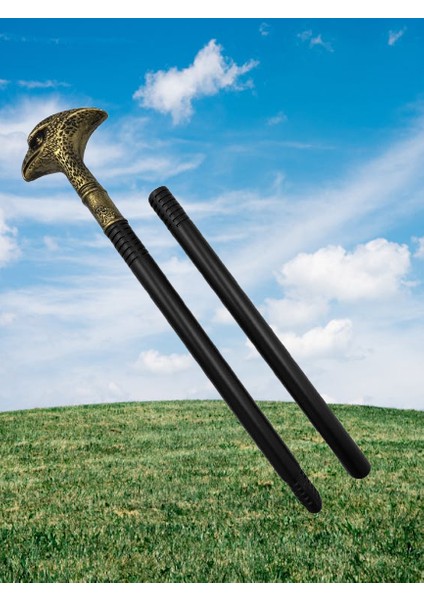 Halloween Cadılar Bayramı Baston Kartal Figürlü Geçmeli 80 cm Parti Aksesuarı fiyatları