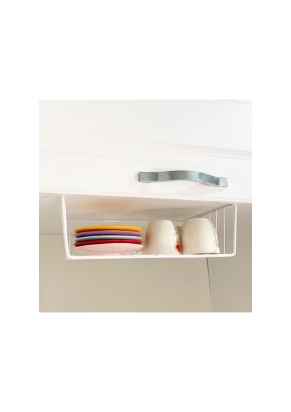 2 Adet Paslanmaz Metal Kanguru Raf Altı Sepeti Çelik Askılı Düzenleyici fiyatları