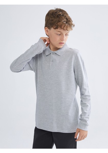 Yeni Sezon Polo Yaka Erkek Çocuk Tişört