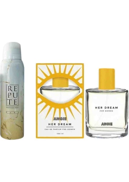 Angie Her Dream Kadın Parfüm ve Repute Deodorant