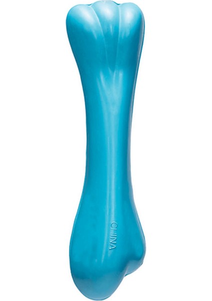 Techmrt Karlıe Köpekler Için Plastik Kemik Oyuncak Mavi (12X3X3)