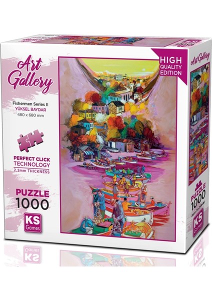 Games 1000 Parça Balıkçılar Serisi Iı Puzzle