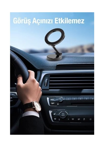 Mobile Metal Araç Içi Torpido Üstü Telefon Tutucu, 360 Derece Dönen Katlanabilir Tutucu modelleri