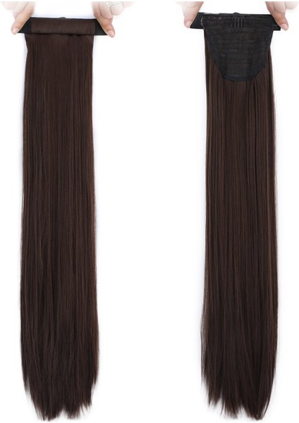 Fiber Sentetik Sihirli At Kuyruğu / Orta Kahverengi fırsatları