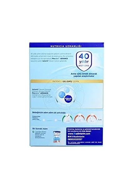 Aptamil Milupa 3 Devam Sütü 900 gr No_color 3 modelleri