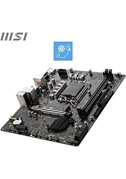 Msı MB Pro H610M-E Ddr4 Soket 1700 Ddr4 3200(OC) HDMI VGA M.2 Usb3.2 1x 1g Lan Matx Anakart fiyatları