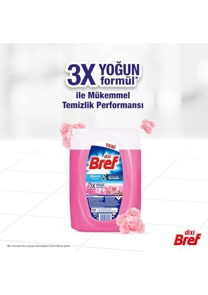 Bref Dixi Yaban Gülü Kokulu 5000 ml Yüzey Temizleyici (1 x 5000 Ml) modelleri