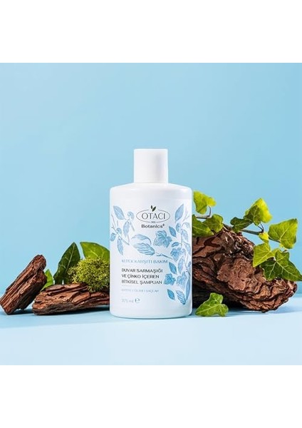 Otacı Botanics Kepek Karşıtı Bakım - Duvar Sarmaşığı ve Çinko Içeren Bitkisel Şampuan