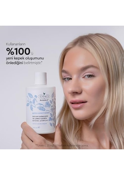 Otacı Botanics Kepek Karşıtı Bakım - Duvar Sarmaşığı ve Çinko Içeren Bitkisel Şampuan fiyatları