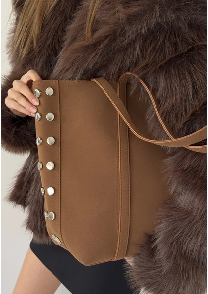 Zen Süet El ve Omuz Çantası