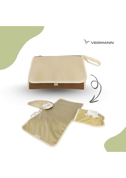 Vegmann Bebek Bakım Çantası, Sırt Çantası, Biberon Termos Bölmeli fiyatları