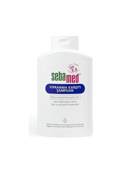 Sebamed Kuru ve Yıpranmış Saçlar Için Nemlendirici Etkili Onarım Şampuanı 400 ml modelleri