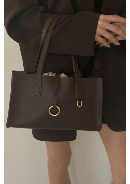 Eny Deri El ve Omuz Çantası