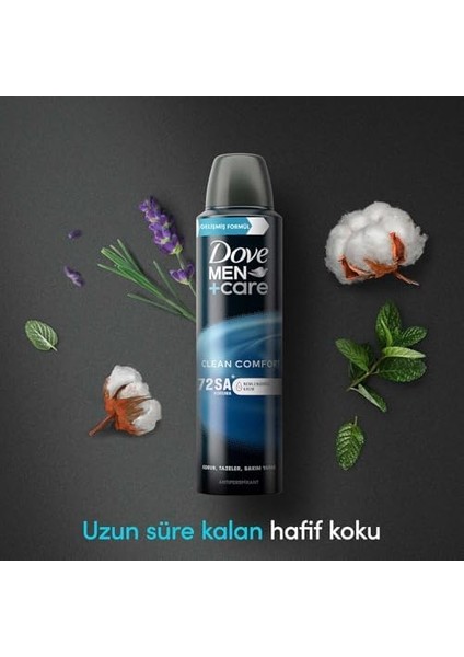 Dove Men Clean Comfort Deodorant 150 ml fiyatları