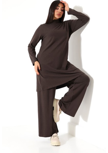 Kadın Boğazlı Yün Viskon Uzun Büyük Beden Kazak modelleri