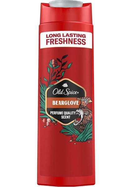 Old Spice Bearglove Erkekler Için Duş Jeli ve Şampuan 400 ml modelleri